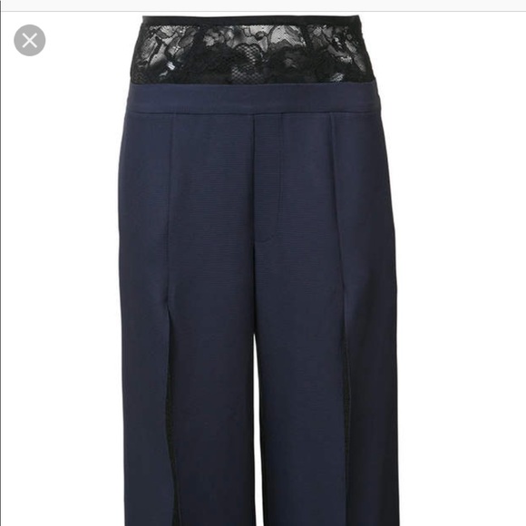 Designer NWT Fleur De Mal high waist crop bottoms - Picture 2 of 4